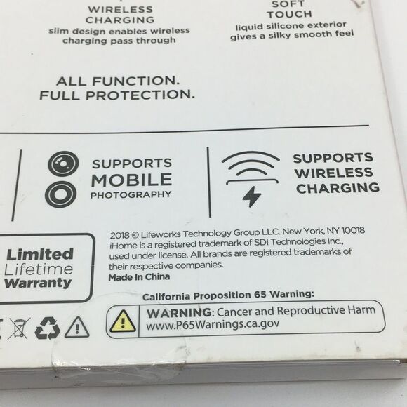 XS Max iPhone Phone Case Ihome Slim Silicone Flexible  Soft Touch Pink - Picture 6 of 9